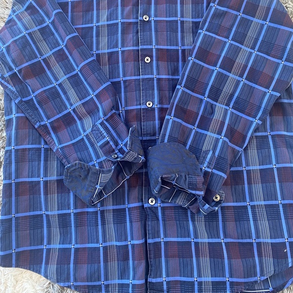 Tasso Elba button down long sleeve - Picture 7 of 8